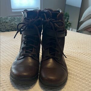 UGG Dark Brown Leather Boots